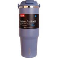 Decor Insulated Double Wall Travel Tumbler Assorted 900mL