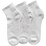 For Him Mens Cushioned Quarter Crew Socks Size 11-14 Assorted 3 pack