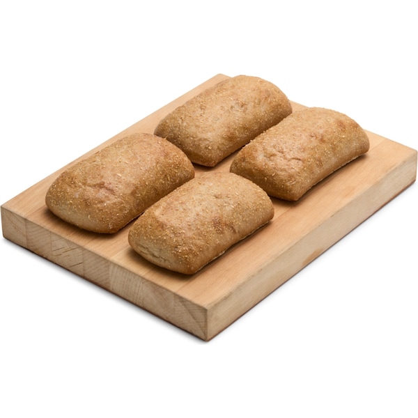 Woolworths Light Rye Ciabatta Rolls 4 pack