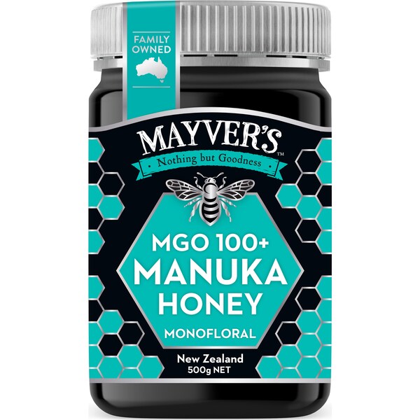 Mayver's Manuka Honey MGO 100+ 500g