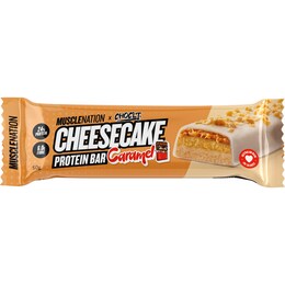 Muscle Nation X Choclt Cheesecake Protein Bar Caramel 50g – Woolworths