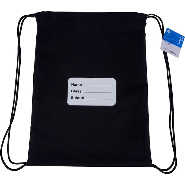 Paperclick Library Bag With Drawstring each