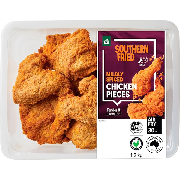 Woolworths Southern Style Chicken Portions 1.2kg
