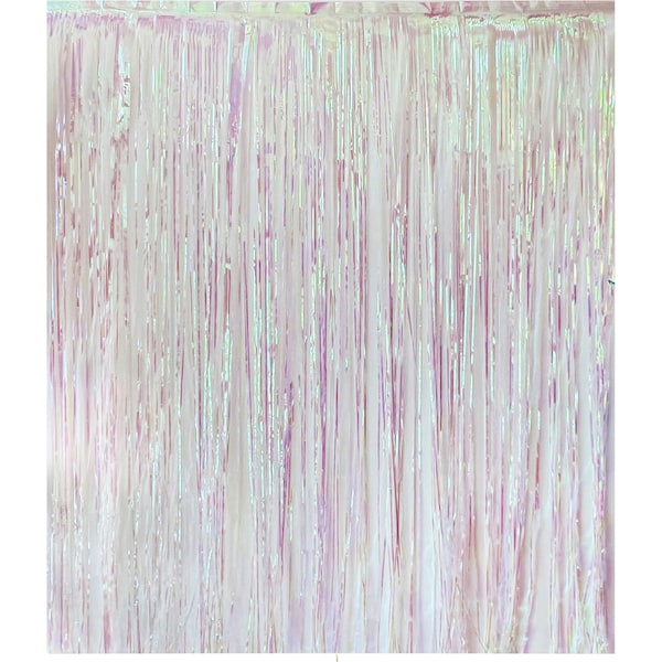 Whiz Pop Bang Happy New Year Decorative Foil Curtain Iridescent each