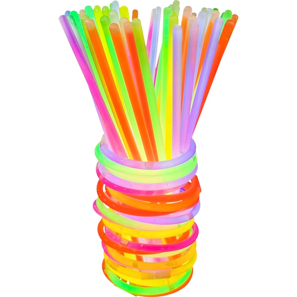 Whiz Pop Bang Happy New Year Glow Sticks 100 pack