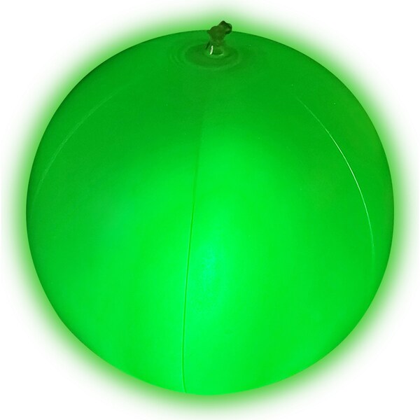 Whiz Pop Bang Happy New Year Inflatable Glow Ball Green each