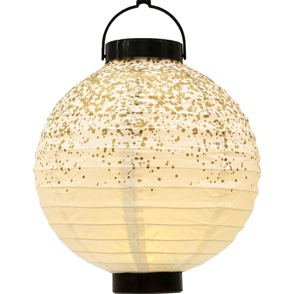 Mirabella New Year's Eve Lantern 22cm Warm White LED each
