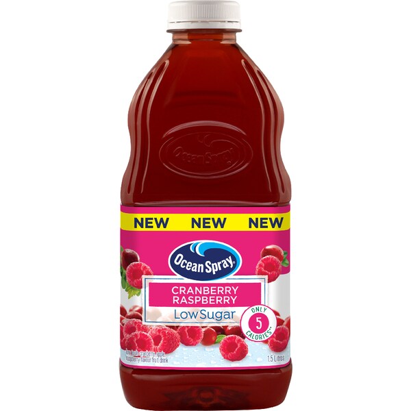 Ocean Spray Cranberry Raspberry Low Sugar Juice 1.5L