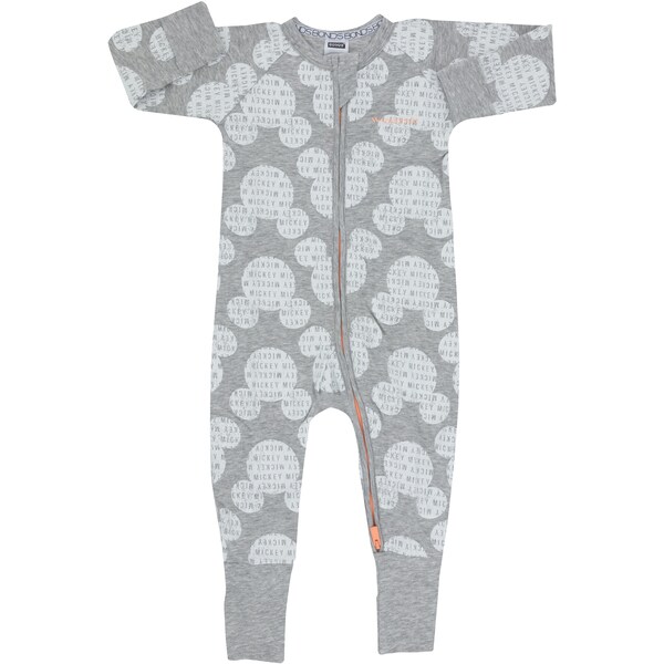 Bonds Zip Wondersuit Disney Mickey Grey Size 1 Each