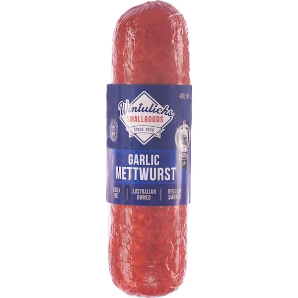 Wintulichs Garlic Mettwurst 450g