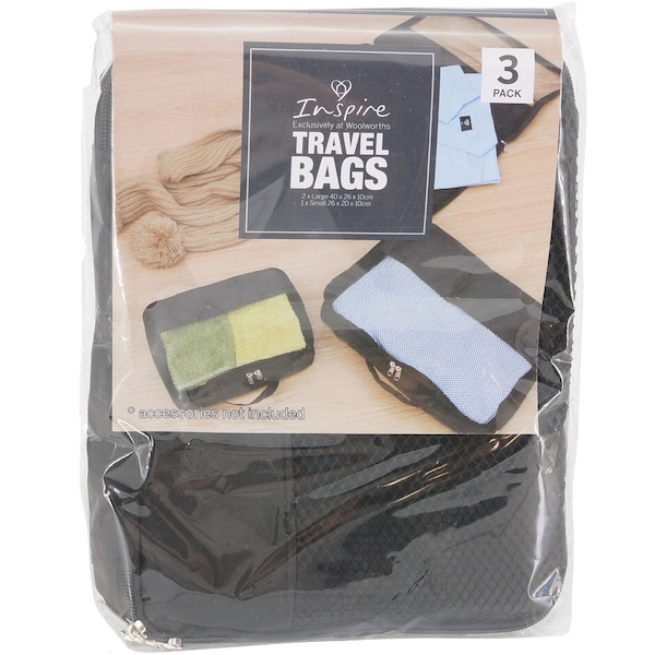 Inspire Travel Bags 3 Pack