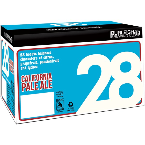Burleigh 28 Pale    Ale Btl 4X6X330ml