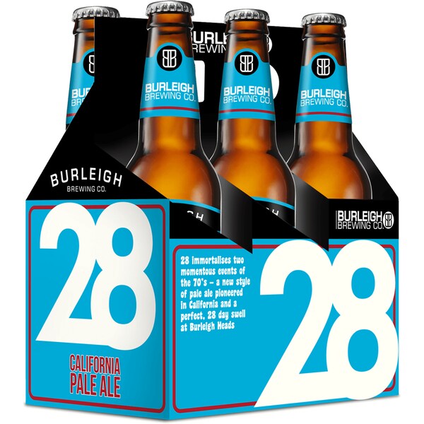 Burleigh 28 Pale    Ale Btl 6X330ml