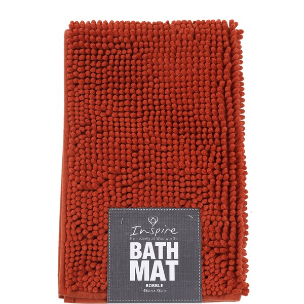 Inspire Bath Mat Bobble Dark Each