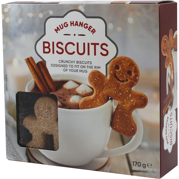 Christmas Mug Hanger Biscuits 16 pack