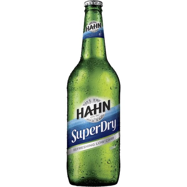 Hahn Superdry Low Carb Lager Bottles 700ml