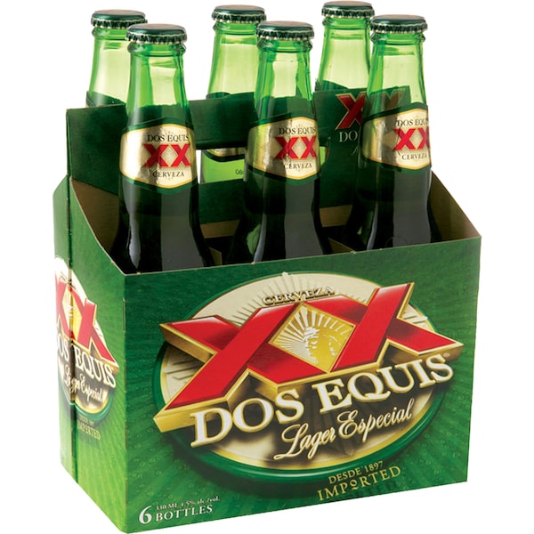 Dos Equis Xx Lager Especial Bottles 330mL x 6 pack