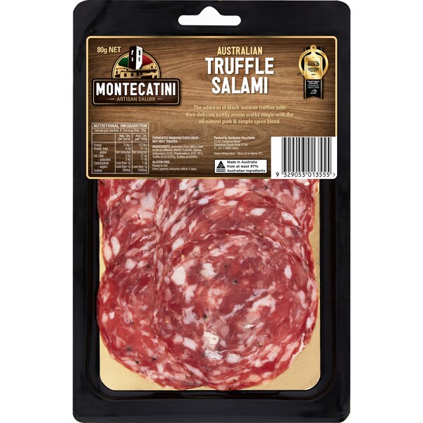 Montecatini Australian Truffle Salami 80g