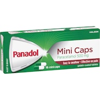 Panadol Mini Caps For Pain Relief Paracetamol 500mg