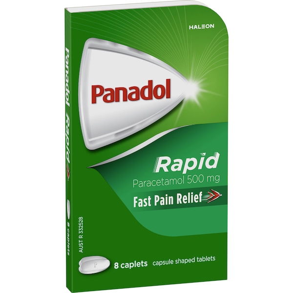 Panadol Rapid Caplets 8 pack