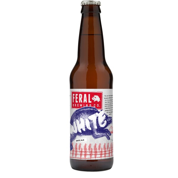 Feral White Beer Bottle 330ml