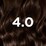 Garnier Good Permanent Hair Colour 4.0 Cacao Brown each