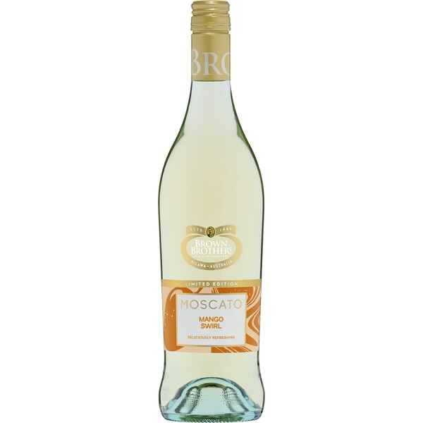 Brown Brothers Moscato Mango Swirl Bottle 750mL