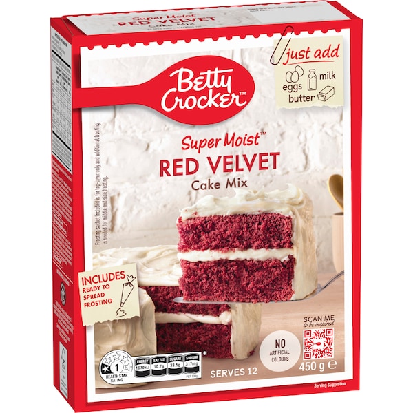 Betty Crocker Red Velvet Cake Mix 450g