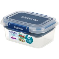 Sistema To Go Rectangle Stax Food Container Assorted 1L