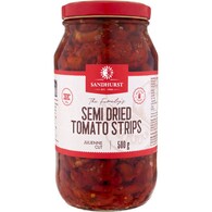 Sandhurst Semi-Dried Tomato Strips In Oil