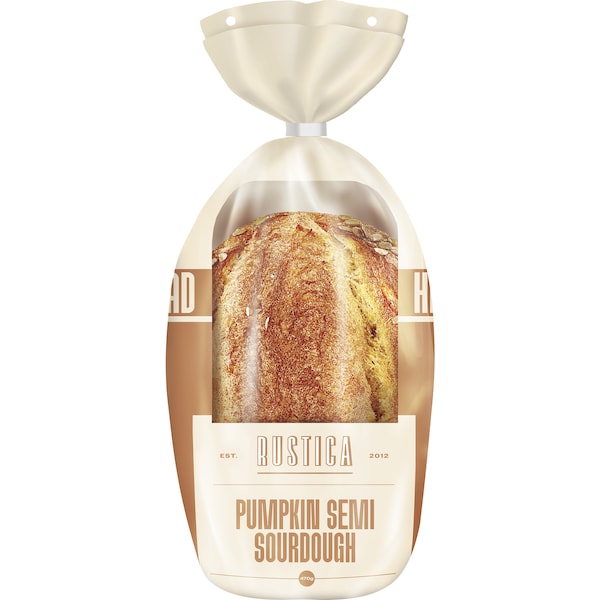 Rustica Pumpkin Semi Sourdough Bread Loaf 765g