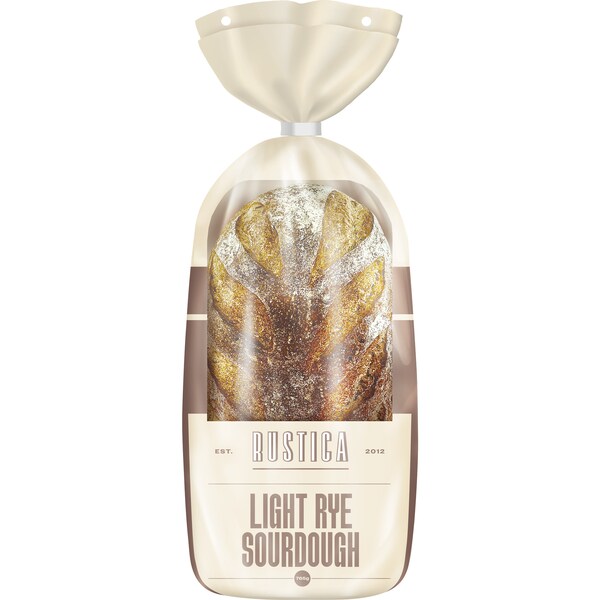 Rustica Light Rye Sourdough Loaf 765g