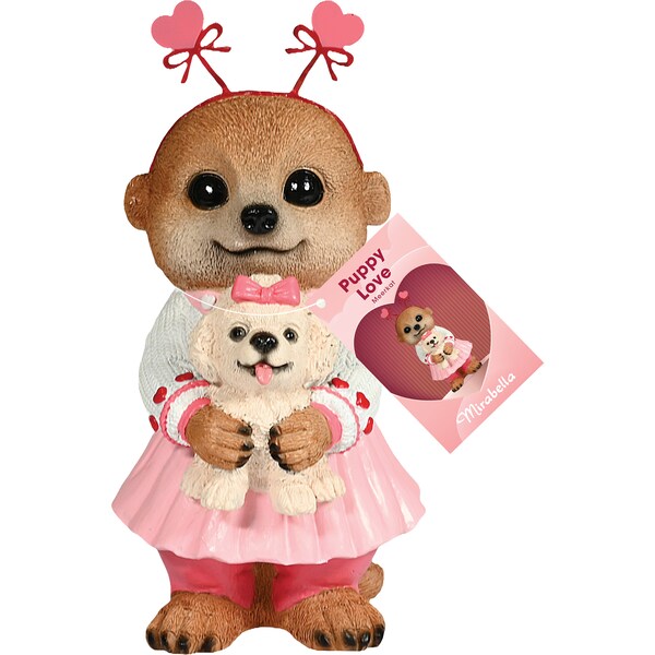 Mirabella Valentine's Day Puppy Love Meerkat each
