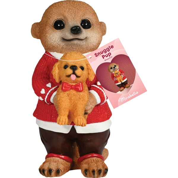 Mirabella Valentine's Day Snuggle Pup Meerkat each