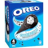 Oreo Cookie Top Ice Cream Cones