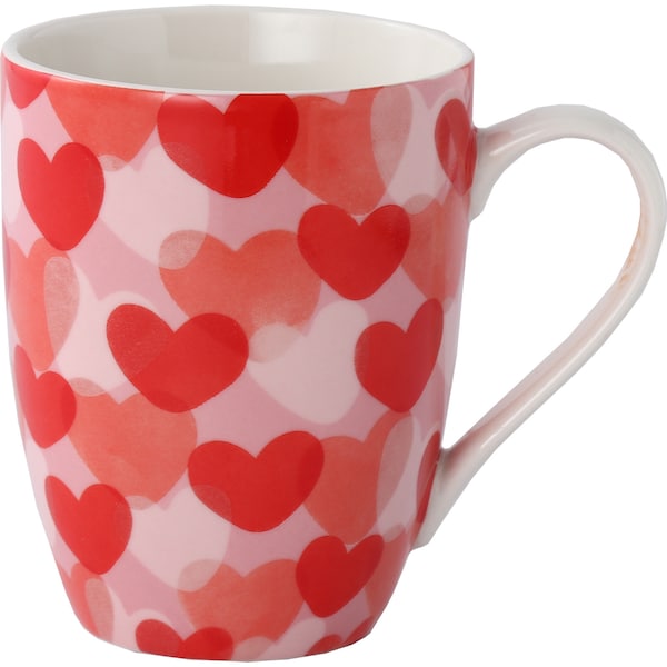 Valentine's Day Mug Hearts each