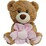 Valentine's Day Mini Plush Bear Cream each