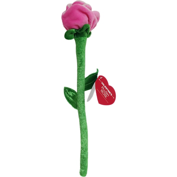Valentine's Day Plush Rose Pink each
