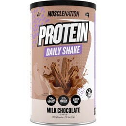 Muscle Nation Protein Daily Shake Powder Milk Chocolate Flavour 300g – Woolworths