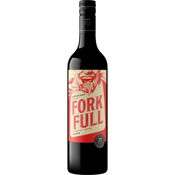 Pepperjack Fork Full Shiraz Bottle 750mL