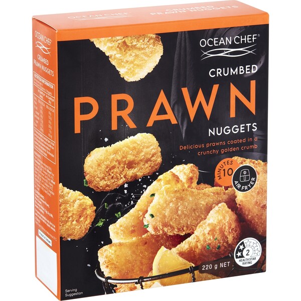 Ocean Chef Crumbed Prawn Nuggets 220g