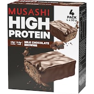 Musashi High Protein Bars Milk Chocolate Brownie