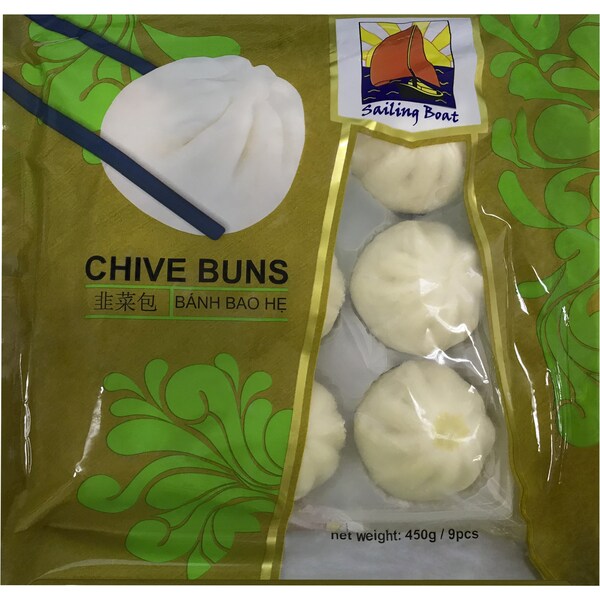 Sailing Boat Chive Buns Banh Bao He 450g