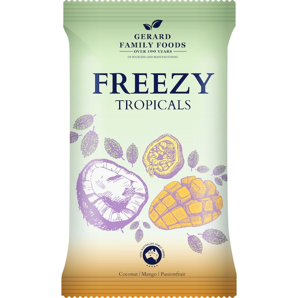 Gerard Family Foods Freezy Tropicals 12 pack