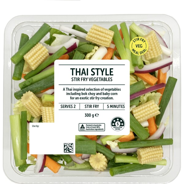 Thai Style Stir Fry Vegetables 300g