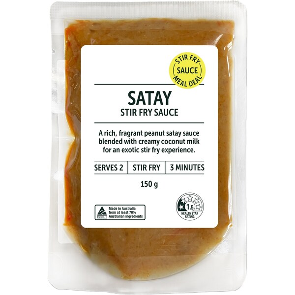 Satay Stir Fry Sauce 150g