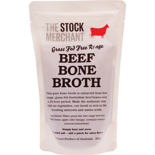 The Stock Merchant Beef Bone Broth 500g