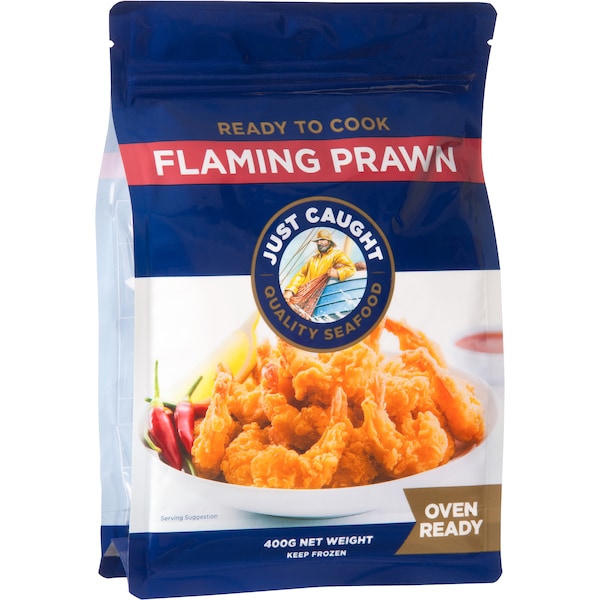Just Caught Flaming Prawns 400g