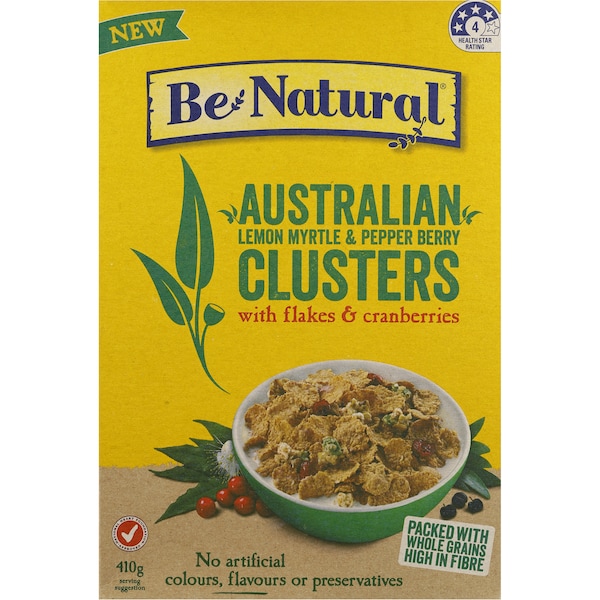 Be Natural Lemon Myrtle Clusters 410g