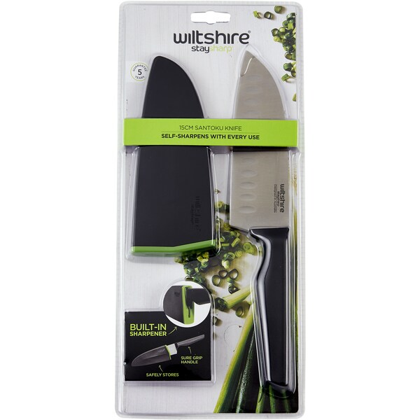 Wiltshire Staysharp Santoku Knife 15cm Each
